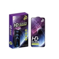 iPhone 16 Pro / 17 / 17 Pro Max Full Face Full Glue Tempered Glass 9D Black (Set 10in1)