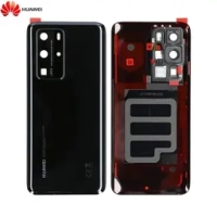 Huawei P40 Pro Battery Cover  Black Original (Service Pack)