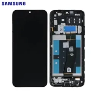 Samsung Galaxy A14 4G / A145P / A145R Frontcover + Lcd + Touch Black Original (Service Pack)