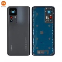 Xiaomi 12T Battery Cover + Camera Lens Black Original