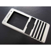 Sony Ericsson K770i Front Cover Silver Beige Original