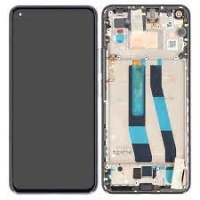 Xiaomi Mi 11 Lite 4G Frontcover + Lcd + Touch Black Original (Service Pack)