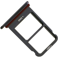 Huawei Mate 10 PRO Sim + Memory Card Tray Holder Grey / Black Original (Service Pack)