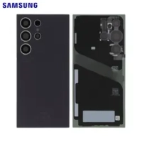 Samsung Galaxy S24 Ultra 5G / S928B Battery Cover + Camera Lens Titanium Black Original (Service Pack)