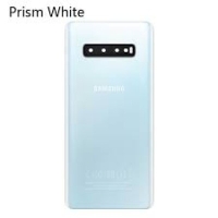 Samsung Galaxy S10 / G973F Battery Cover + Camera Lens White  Grade A