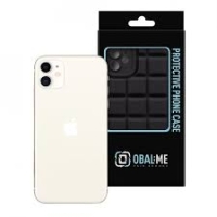iPhone 15 PRO MAX Silicone OBAL ME Block Case Black