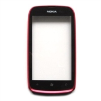 Nokia Lumia 610 Front Cover + Touch Magenta Original