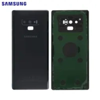 Samsung Galaxy Note 9 / N960F Battery Cover + Camera Lens Black Original (Service Pack)