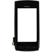 Nokia 500 Front Cover + Touch Black Original