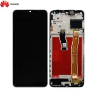 Huawei Nova Y70 Frontcover + Lcd + Touch Black Original (Service Pack)