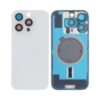 iPhone 16 Pro Back Cover Magsafe + Camera Lens Titanium White Grade A