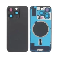 iPhone 16 Pro Back Cover Magsafe + Camera Lens Titanium Black Grade A