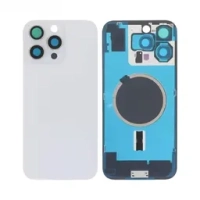 iPhone 16 Pro Max Back Cover Magsafe + Camera Lens Titanium White Grade A