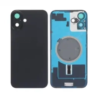 iPhone 16 Plus Back Cover Magsafe + Camera Lens Titanium Black Grade A