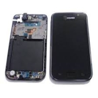 Samsung i9000 / Galaxy S Frontcover + Lcd + Touch Screen Chrome White Original (Service Pack)