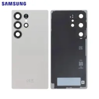 Samsung Galaxy S25 Ultra 5G / S938B Battery Cover + Camera Lens Titanium Gray Original (Service Pack)