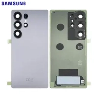 Samsung Galaxy S25 Ultra 5G / S938B Battery Cover + Camera Lens Titanium Blue / Silver Original (Service Pack)
