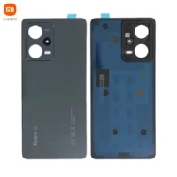 Xiaomi Redmi Note 12 Pro 5G Battery Cover + Camera Lens Onyx Black Original (Service Pack)