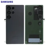 Samsung Galaxy S25 Ultra 5G / S938B Battery Cover + Camera Lens Titanium Black Original (Service Pack)