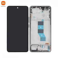Xiaomi Redmi Note 14 5G Frontcover + Lcd + Touch Black Original (Service Pack)