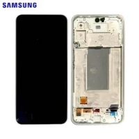 Samsung Galaxy A36 5G / A366B Frontcover + Lcd + Touch Lime / Green Original (Service Pack)