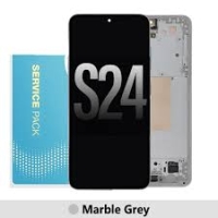 Samsung Galaxy S24 5G / S921B Frontcover + Lcd + Touch Gray Original (Service Pack)