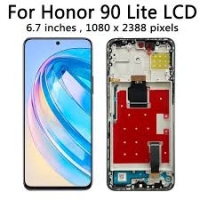 Huawei Honor 90 Lite Frontcover + Lcd (IPS) + Touch Black Grade A