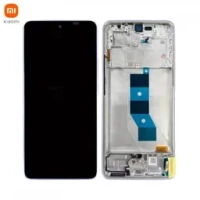 Xiaomi Poco M7 Pro 5G Frontcover + Lcd + Touch Silver Original (Service Pack)