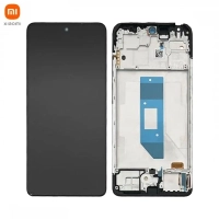 Xiaomi Redmi Note 14 4G Frontcover + Lcd + Touch Black (EURO VERSION) Original (Service Pack)