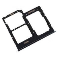 Samsung Galaxy A40 / A405F Sim + Memory Card Tray Black Original (Service Pack)