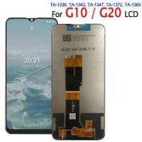 Nokia G10 / G20 Lcd + Touch (NO FRAME) Black Grade A (HQS - WARRANTY AFTER INSTALLATION) .note.