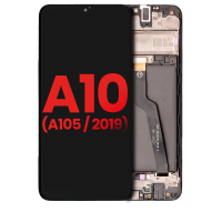 Samsung A105F / Galaxy A10 Frontcover + Lcd  + Touch Black Grade A+ / Original