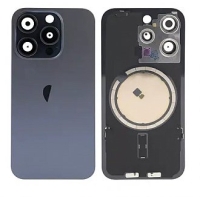 iPhone 15 Pro Back Cover Magsafe + Camera Lens + NFC Blue Grade A