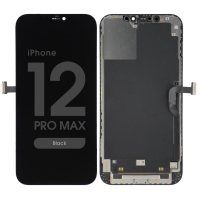 iPhone 12 Pro Max Lcd + Touch Black Refurb. (as New) / Pulled ORIGINAL (WARRANTY AFTER INSTALLATION) .note.