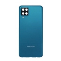 Samsung Galaxy A12 / A125F Battery Cover + Camera Lens Blue Grade A