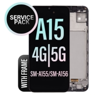 Samsung Galaxy A15 4G / A155F / A15 5G / A156B Frontcover + Lcd Black Original (Service Pack)