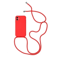 iPhone 7 / 8 / SE 2020 / SE 2022 Silicone Strap Premium Neck Red