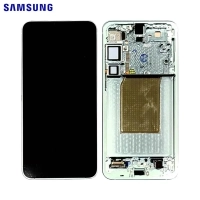 Samsung Galaxy S25 Plus 5G / S936B Frontcover + Lcd + Touch Mint / Green Original (Service Pack)