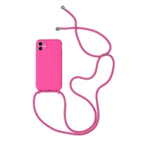 iPhone 7 Plus / 8 Plus Silicone Strap Premium Neck Pink