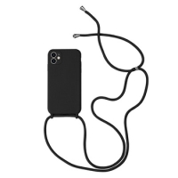 iPhone 11 Pro Silicone Strap Premium Neck Black