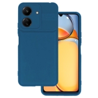 Xiaomi Redmi 9C / Redmi 10A Silicone Honeycomb Camera Protection Case Blue