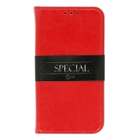 Samsung Galaxy S22 Plus 5G / S906B Book Special Leather Case Red