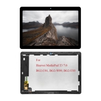 Huawei Mediapad T3 7" 3G / BG2-W09 Frontcover + Lcd + Touch Black Original (Service Pack)