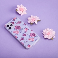 Samsung Galaxy A03s / A037G / A037F Silicone Trendy Flowers 2 Case