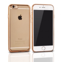 Samsung Galaxy A3 2017 / A320F Silicone Plated Case Gold