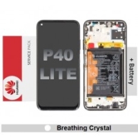 Huawei P40 Lite Frontcover + Lcd + Touch Breathing Crystal Original (Service Pack)