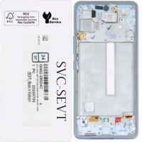 Samsung Galaxy A53 5G / A536B Frontcover + Lcd + Touch White Original (Service Pack)