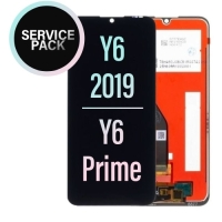 Huawei Y6 Prime 2019 / Y6 2019 / Honor 8A Lcd + Touch (NO FRAME)  Black REFURB. (as New) Original (Service Pack) (0% FAULTY RETURNS)
