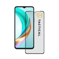Realme C63 Full Face Full Glue Tactical Shield Tempered Glass Black