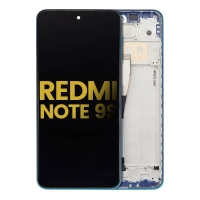 Xiaomi Redmi Note 9S / Note 9 Pro Frontcover + Lcd   (IPS) + Touch WHITE Grade A